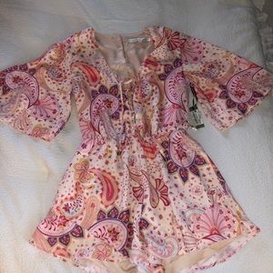 Lovers & Friends Epiphany Romper Paisly
